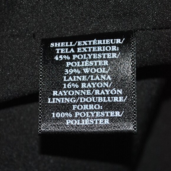 NWT Ann Taylor Skirt Size 2 Wool Blend Houndstooth Pencil Skirt - Picture 4 of 11